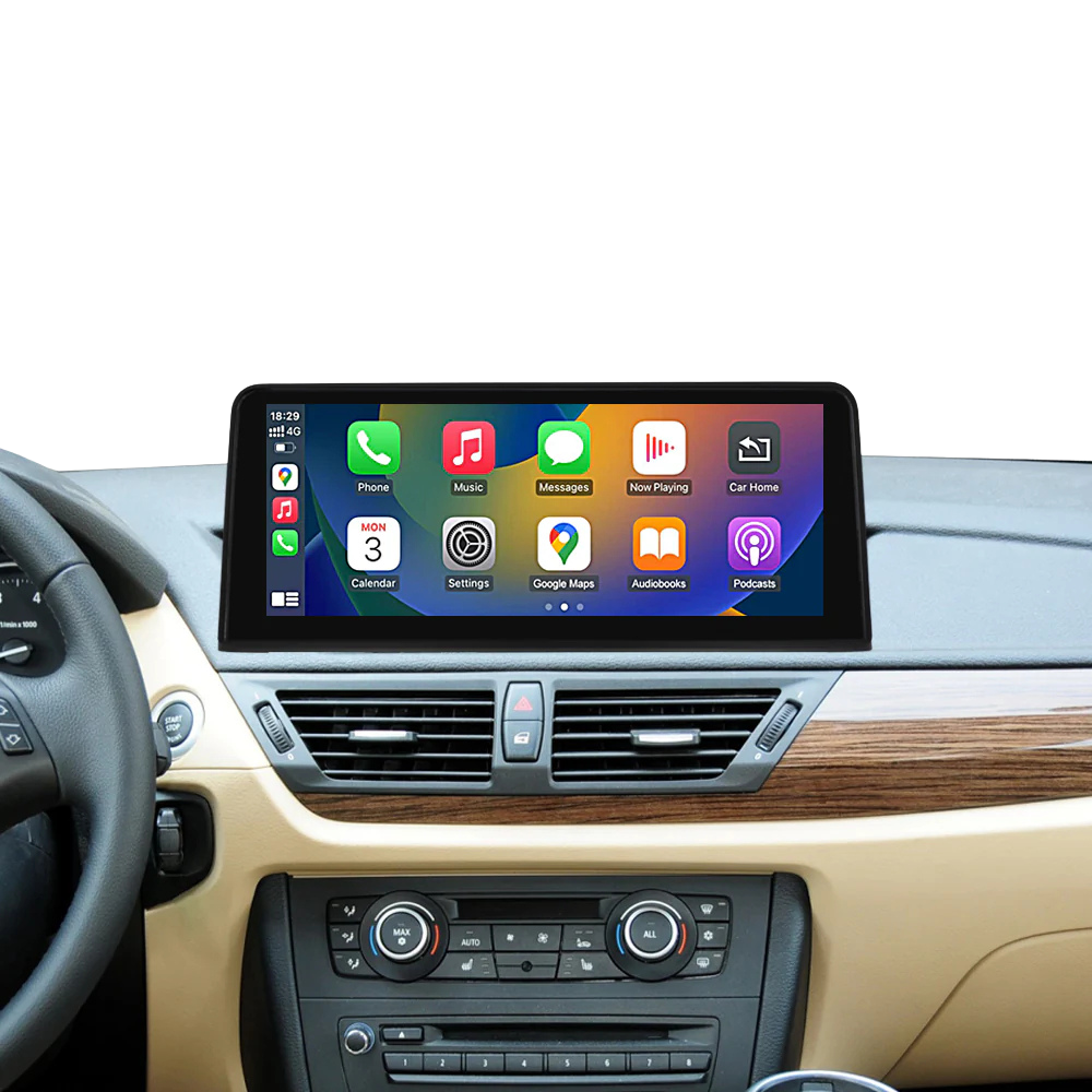 BMW X1 X2 F48 F49 F39 NBT EVO Apple Carplay Android Auto liečiamas ekranas 10,25/12,3 colio