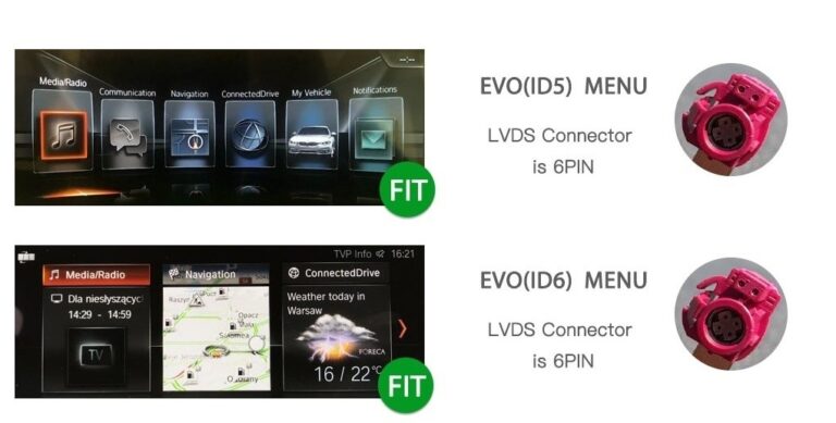 BMW 7 serijos G11 G12 NBT EVO Apple Carplay Android Auto liečiamas ekranas 10.25/12.3 colio - Image 6
