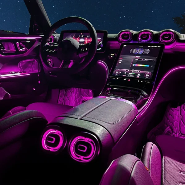 Mercedes C W206 GLC X254 Pilnas Ambient LED komplektas
