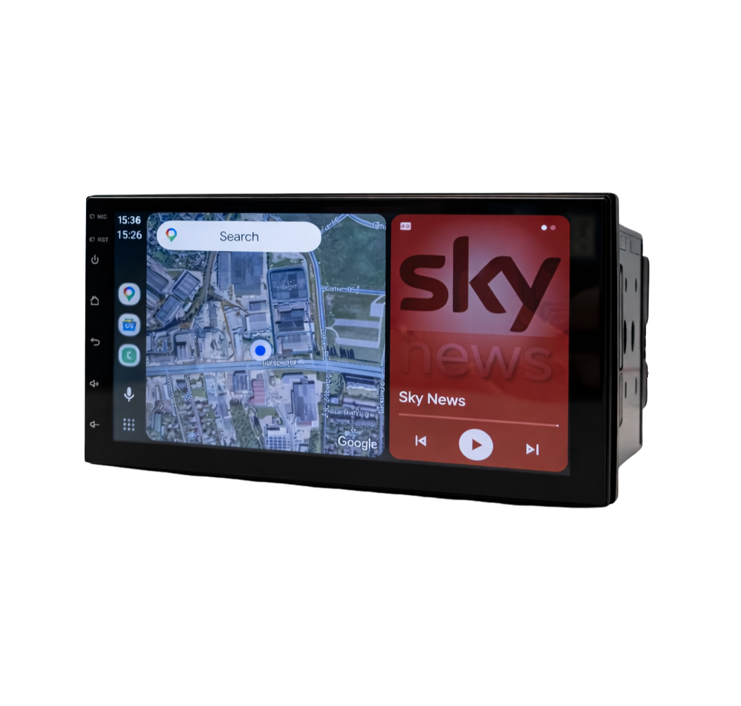 Universal Touchscreen with Wireless Apple CarPlay & Android Auto 2 Din 7 Inch - Image 2