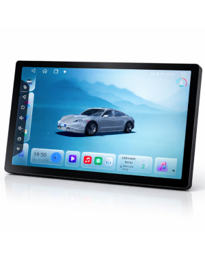 Universal Rotating Android 14 Touchscreen Head Unit with Wireless Apple CarPlay & Android Auto 12 Inch