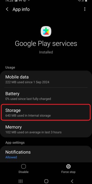 Google play service